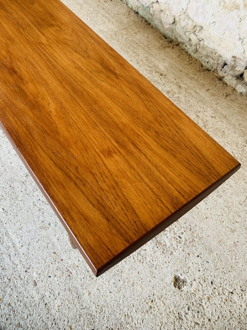 Vintage Danish teak coffee table, circa 1960's
