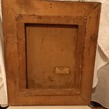 Old portrait, oil on canvas, portrait of a woman, late nineteenth century