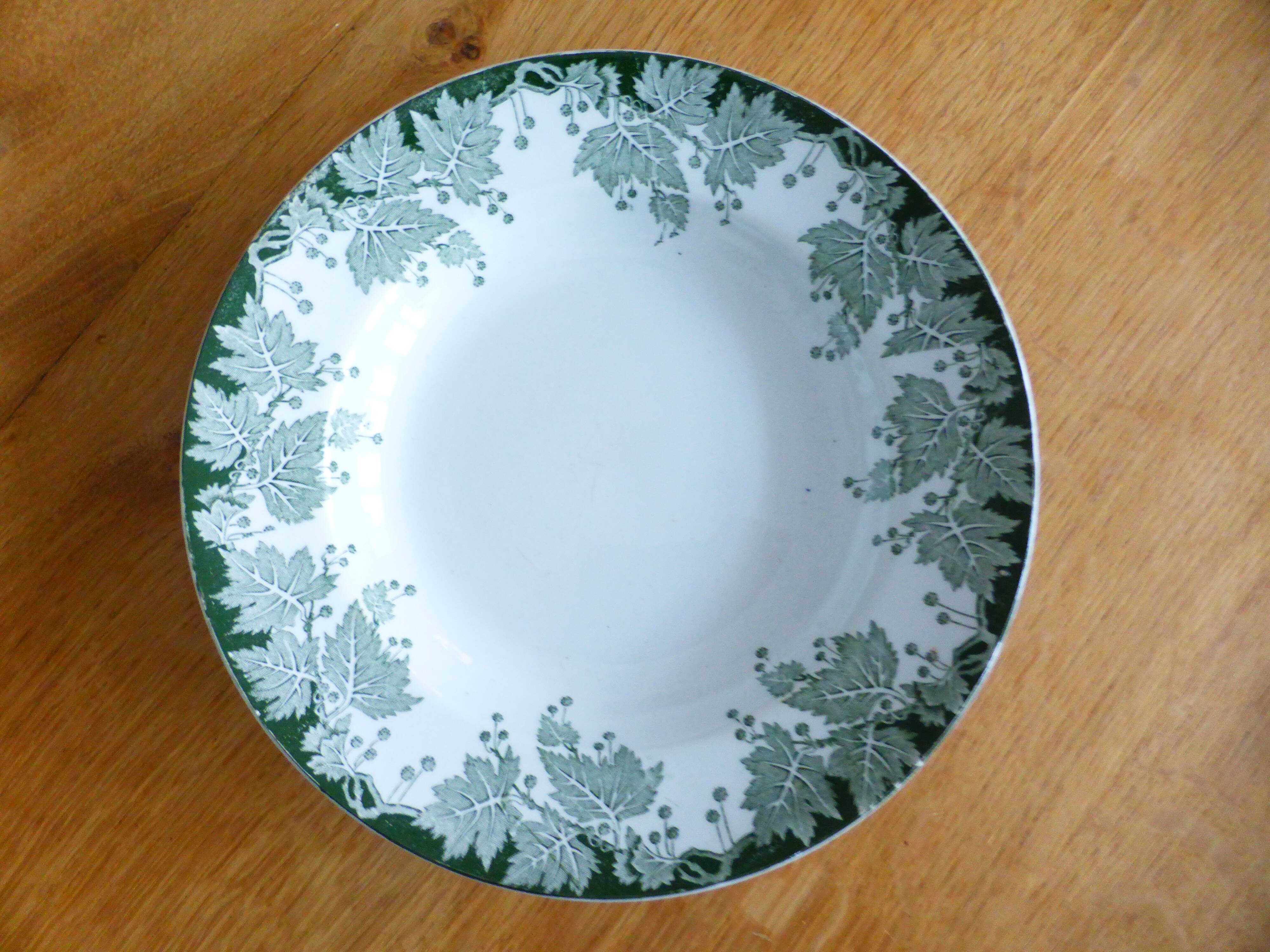1 soup plate of St amand and hamage plane model