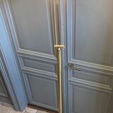 Lampadaire halogène articulé en laiton