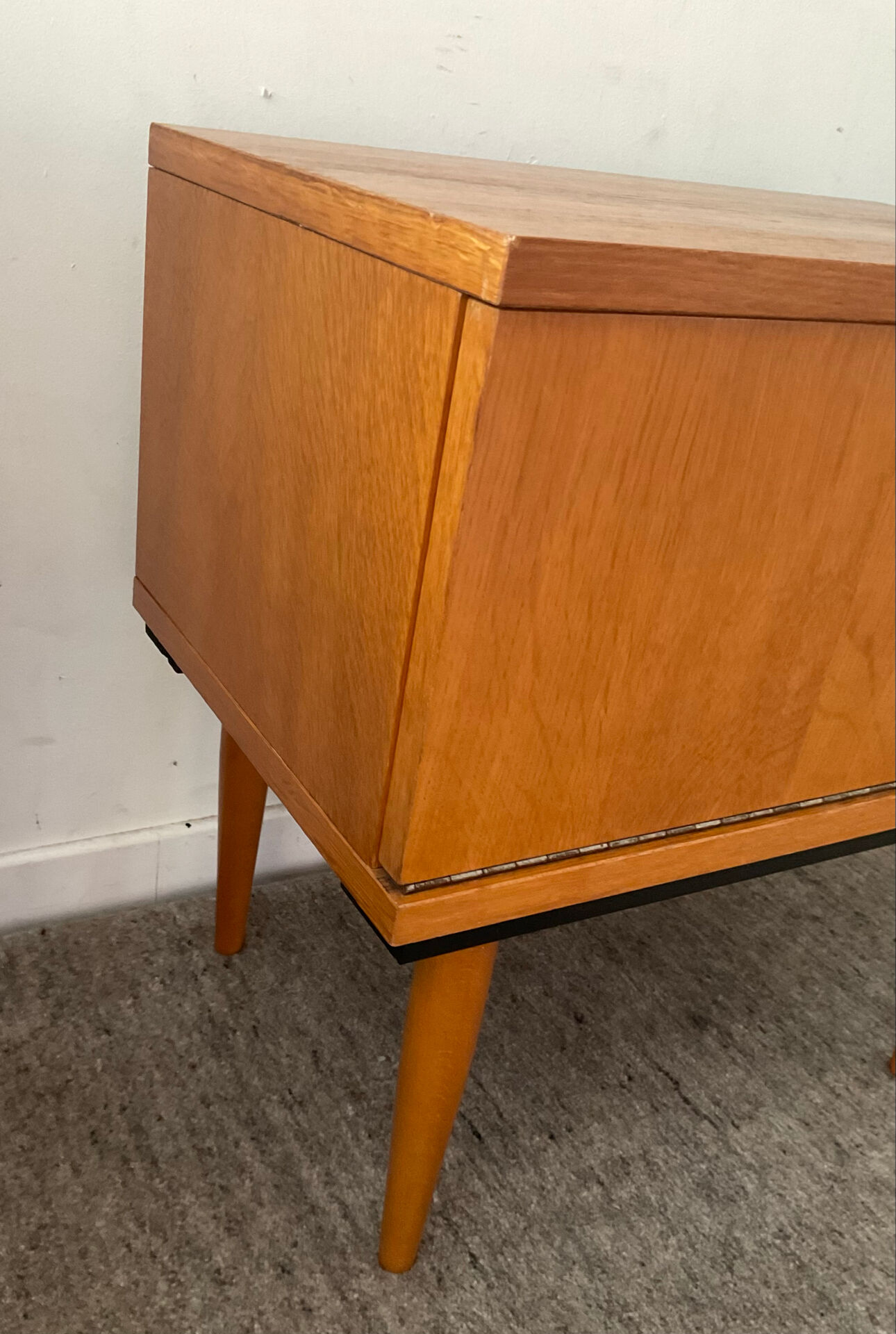 Table de Chevet vintage en teck années 60-70