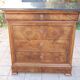 small Louis Philippe period walnut chest of drawers from the 19th century
