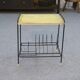 Table d'appoint, porte-vinyles