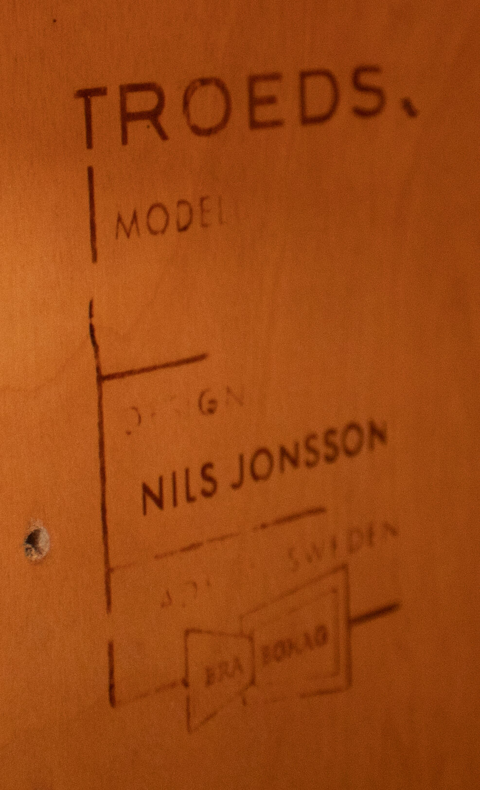 Aril Grande sideboard by Nils Jonsson for Hugo Troeds 1960s