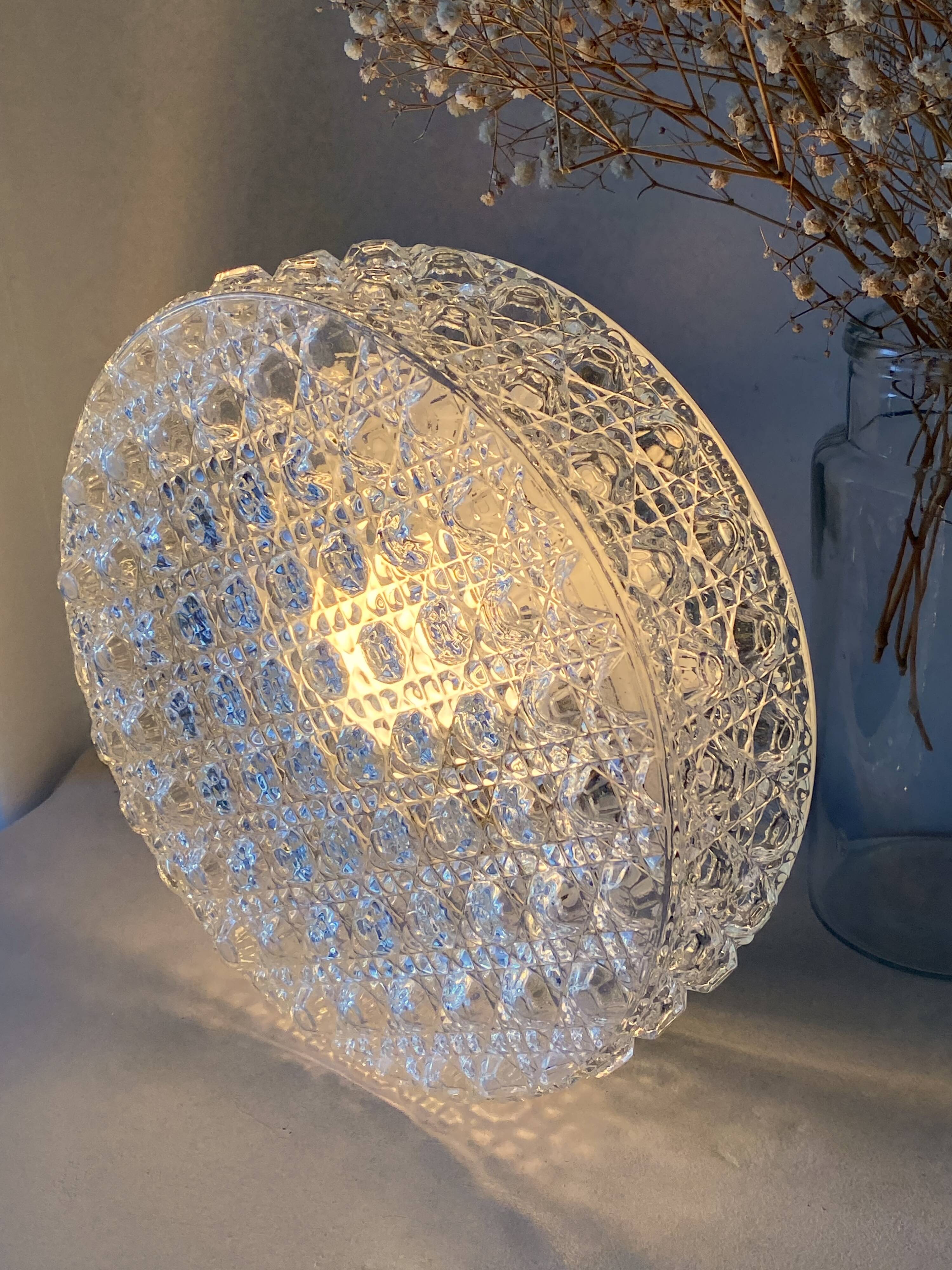 Plafonnier/Applique années 70