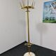 Vintage metal hat and coat rack