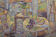 Fauve Interior and Garden Scene