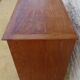 Antique commode post Art Deco circa 1940 in solid pine wood with its patina.