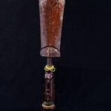 African Art Africa Tribal - Fanti Ethnic Fertility Doll from Ghan on base - 36 cms