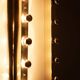 Brass Mirror Wall Lamps, Set of 2