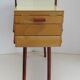 Vintage sewing cart feet compass