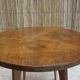 Art Deco walnut side table or coffee table.