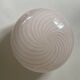 Murano Pink Swirl Glass Ceiling Light by Venini