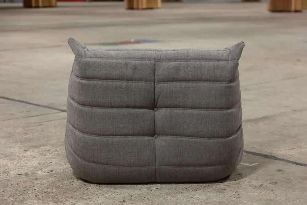 Amchair and ottoman "Togo" model designed by Michel Ducaroy 1973