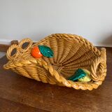 Large dish dabbling Vallauris