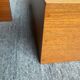 Pair of Scandinavian teak shelves from the 60s
