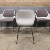 Space Age vintage bucket Chair Georg Leowald Wilkhahn