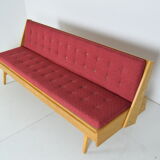 Mid-Century Folding Sofa or Daybed,1960's.