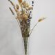 Set of three 17 cm vintage glass soliflore vases