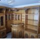 Exceptionnel Meuble Bar d'Angle Artisanal en Bois Noble – Pièce Unique