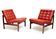 Two Danish Rosewood Lounge Chairs by Ole Knudsen For France & Son
