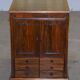 Cabinet de bibliothèque Folio en bois dur William IV vers 1830 avec tiroirs