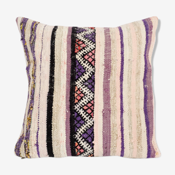 Housse de coussin kilim berbère 50x50