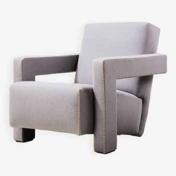 Fauteuil lounge 'Utrecht' modèle 637 Gerrit Rietveld pour Cassina 1935/1990