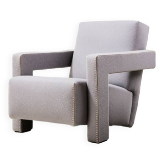 Fauteuil lounge 'Utrecht' modèle 637 Gerrit Rietveld pour Cassina 1935/1990