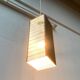 Mid-century German perforated minimalist pendant lamp, 1960s.