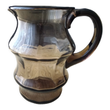 Smoked glass water jug