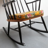 1950s rocking chair in scandinavian style
