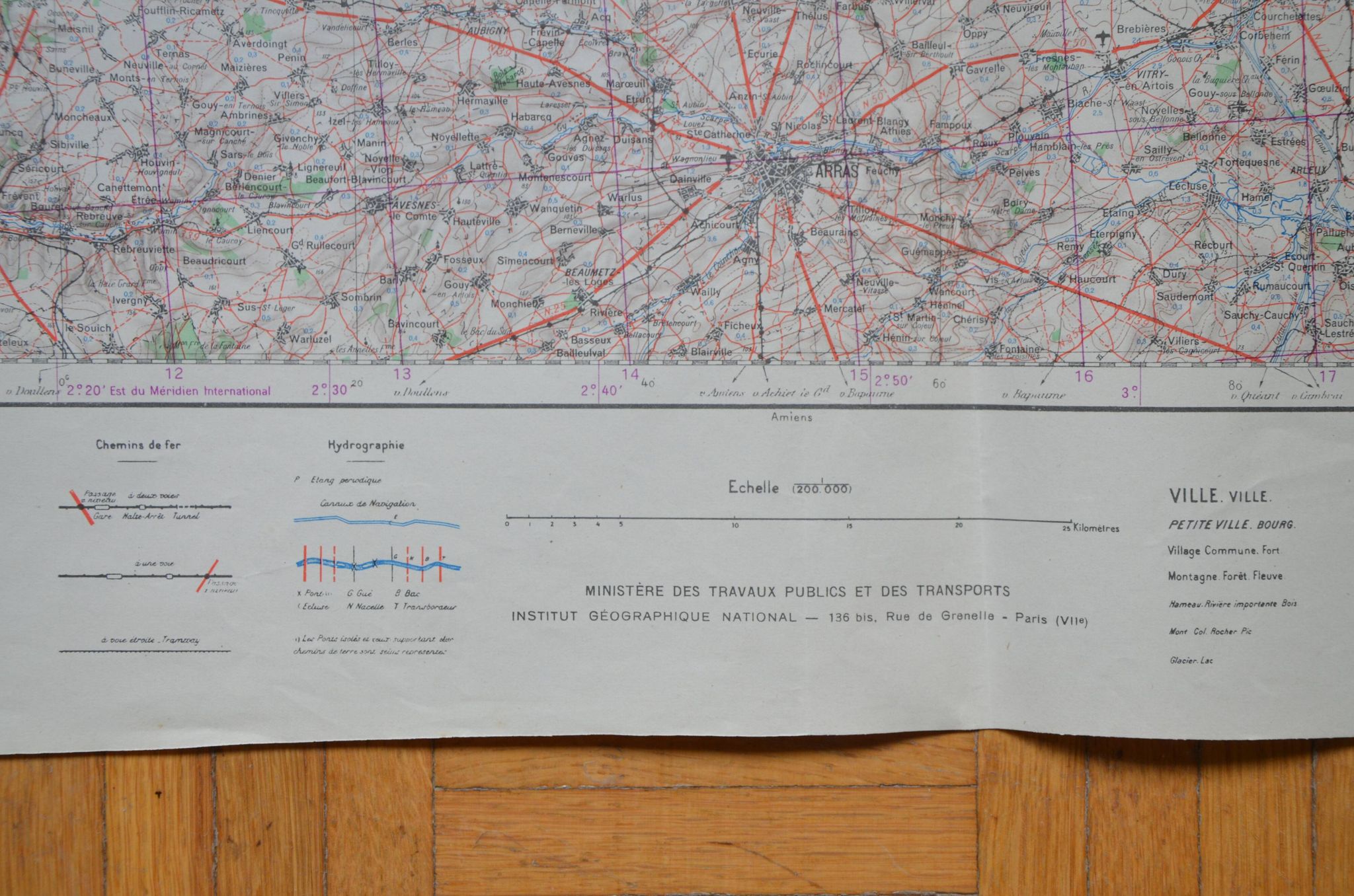 Carte n°4 Lille édition de l'armée