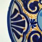 Vintage Spanish artisan plate (attributed to Talavera - Castile)