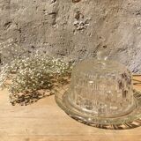 Glass bell with tray