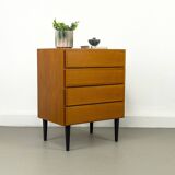 Commode à Tiroirs en Teck d'Omann Jun, 1960s