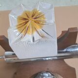 1970s Italian wood chandelier Vintage Italian Carlo Mason Mazzega 47xh73