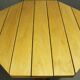 Brutalist Teak Garden Table, 1970s