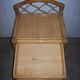 Rattan bedside