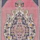 One a Kinf Of Unique Vintage Rug c837