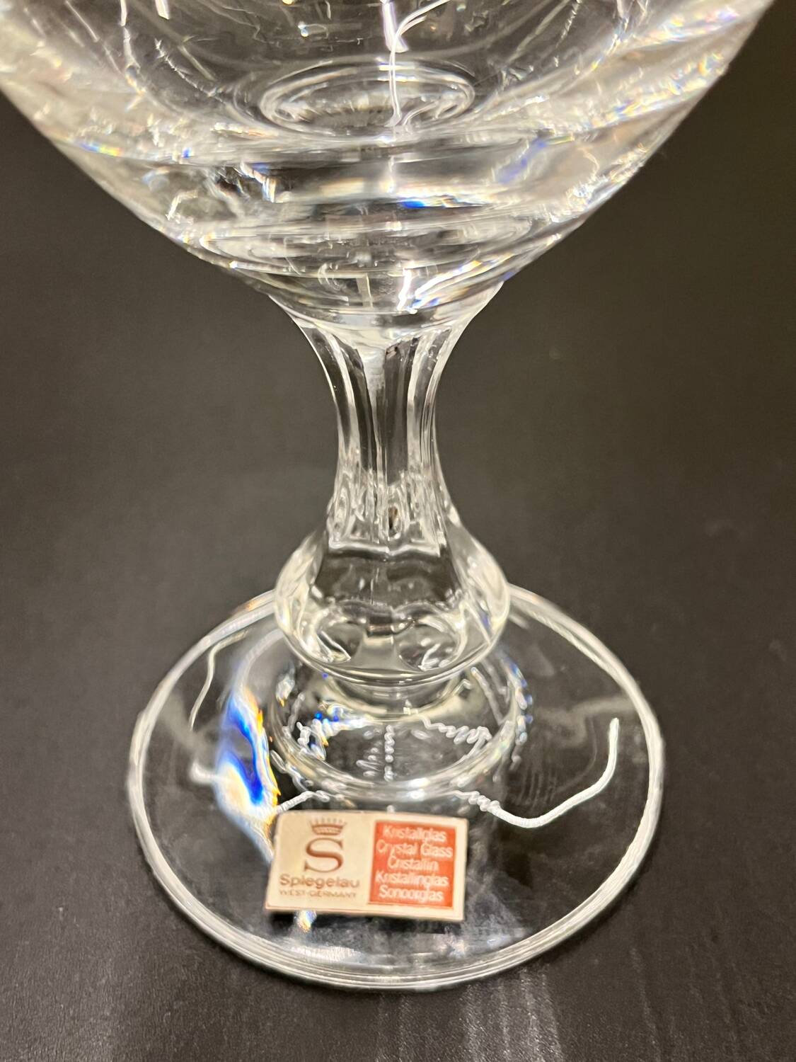 6 verres cristal Speigelau