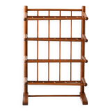 Vintage Scandinavian birch magazine rack 1940s