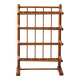 Vintage Scandinavian birch magazine rack 1940s