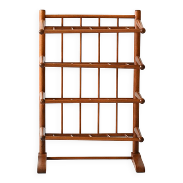 Porte-revues scandinave en bouleau, années 1940