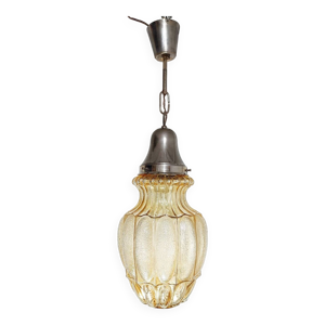 lampe en cristal. Espagne, - 1940