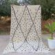 Handmade pure wool rug, size 150 x 250 cm.