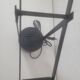 Desk lamp with balance wheel lacri italy