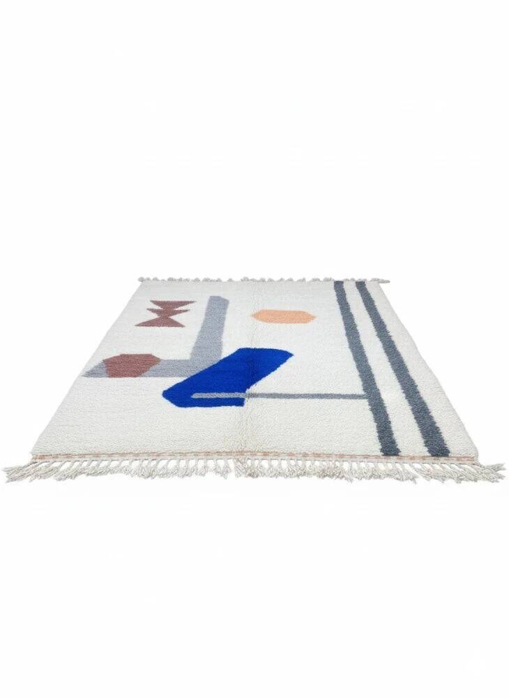 Modern Azilal style Moroccan rug