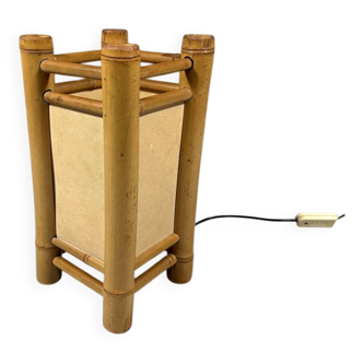 Rattan table lamp 1970’s