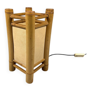 Rattan table lamp 1970’s